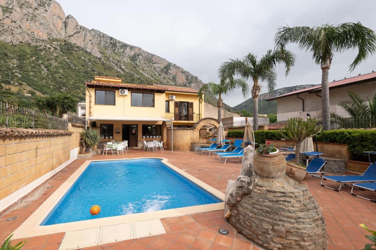 Alelida Villa Con Piscina Cinisi Exterior foto