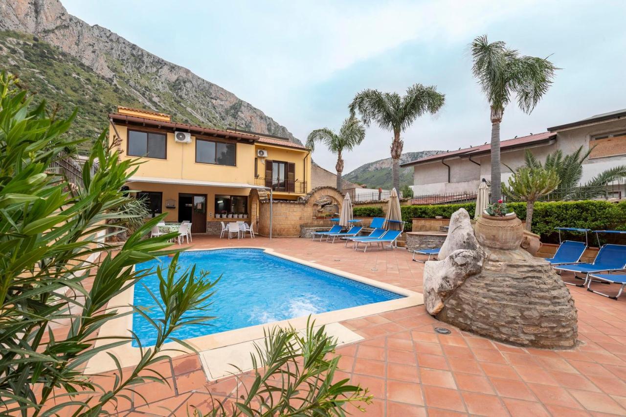 Alelida Villa Con Piscina Cinisi Exterior foto
