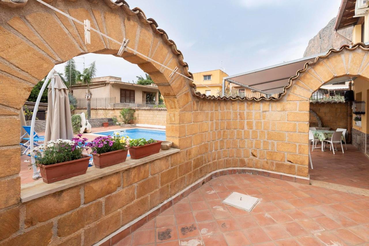 Alelida Villa Con Piscina Cinisi Exterior foto